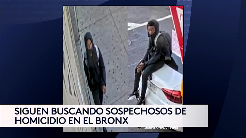 Story image: Univision 41 News Brief: Policía busca a sospechosos de asesinato en El Bronx