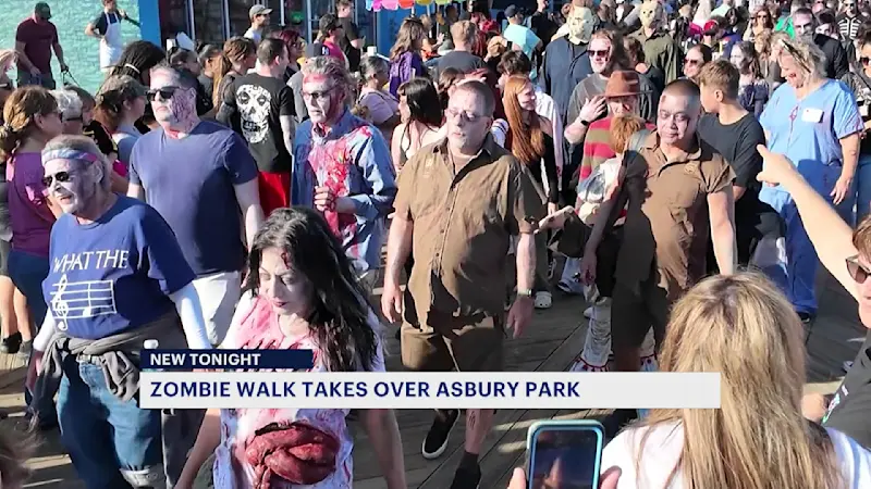 Story image: Zombie Walk in Asbury Park kicks off Halloween season for 17th year
