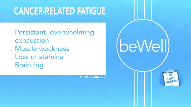 Story image: be Well: Signs of cancer treatment-related fatigue