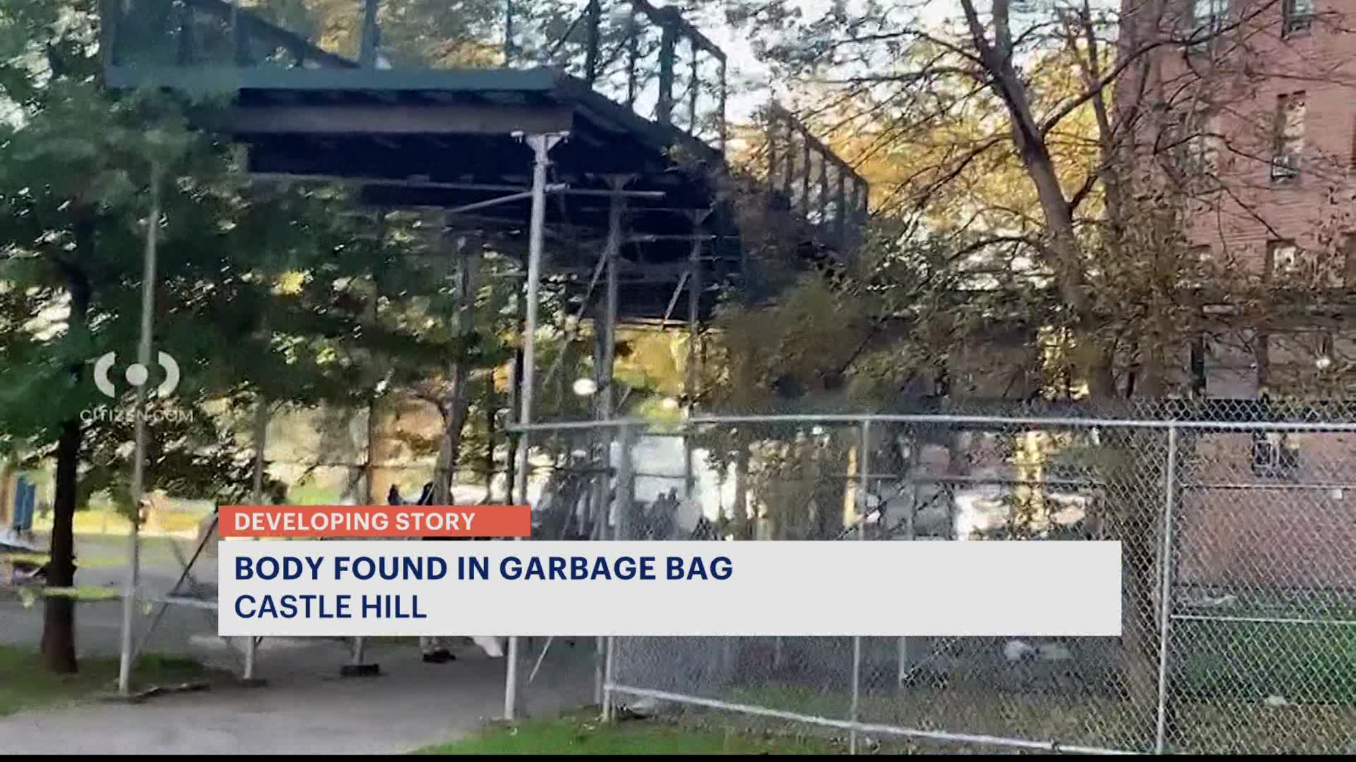 NYPD Body found inside garbage bag in Castle Hill