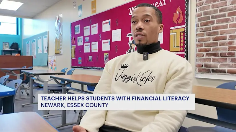 Story image: 'Financially Lit.' Newark teacher's money lessons are a hit with middle schoolers