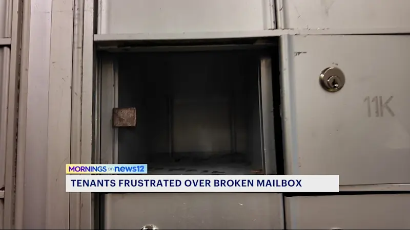 Story image: Butler Houses tenants frustrated over broken mailbox in Claremont