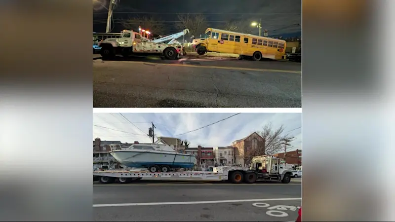 Story image: NYPD, DSNY crack down on illegally parked vehicles in northern Bronx