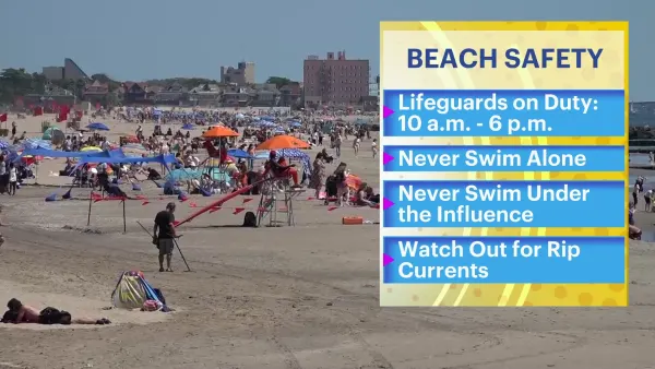 Health experts urge Brooklyn swimmers to stay safe before heading into the ocean to cool off