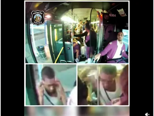 NJ TRANSIT ASSAULT N POLICE SEARCH