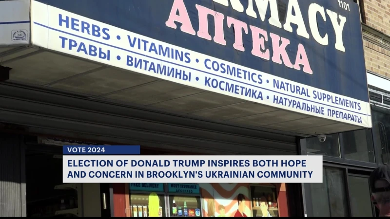 Story image: Election of Donald Trump stokes both hope and concern among Brooklyn's Ukrainian community