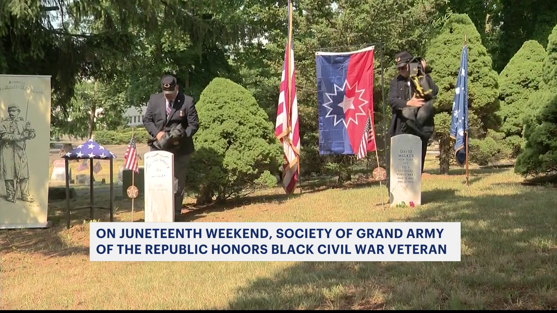 Black Civil War veteran Alfred Griffin receives headstone in Hauppauge