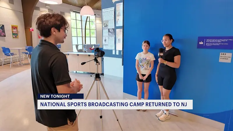 Story image: Annual National Sports Broadcasting Camp held at Seton Hall