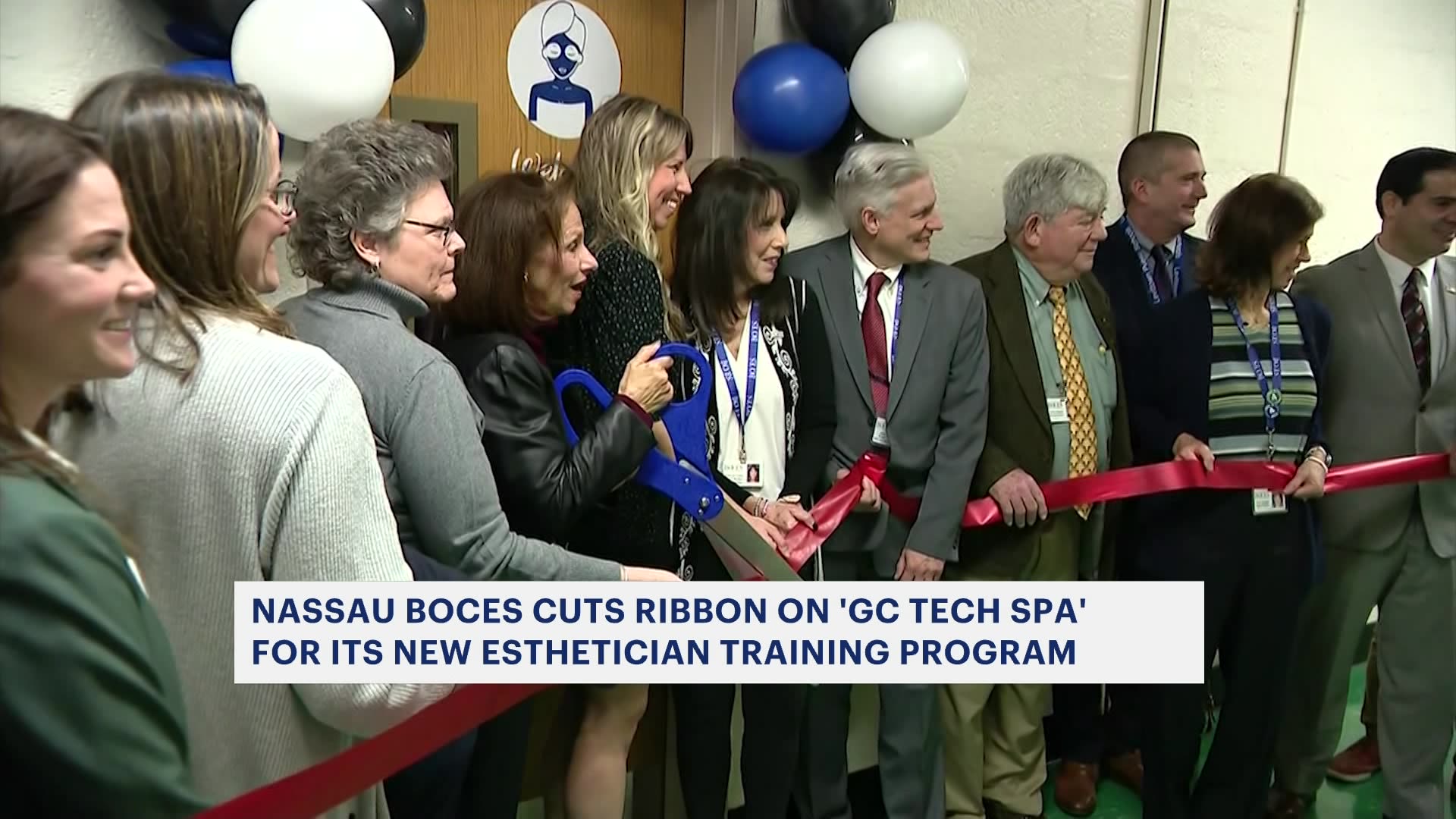 Nassau BOCES unveils new spa classroom