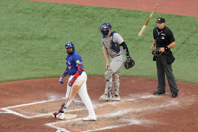 Story image: Yesavage sets Blue Jays postseason record with 11 Ks, Toronto thumps Yankees 13-7 in Game 2 of ALDS