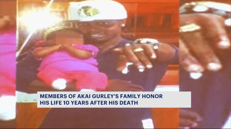 Story image: Memorial in East New York marks 10 years since the death of Akai Gurley by police