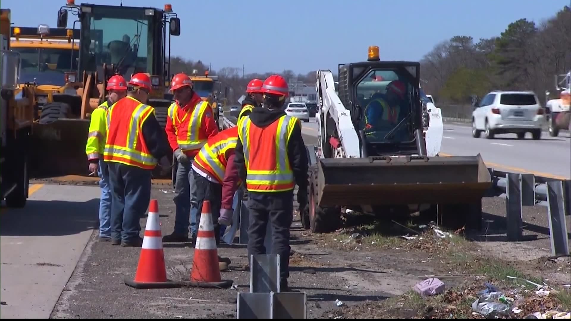 Speed cameras set up in active construction zones across Long Island