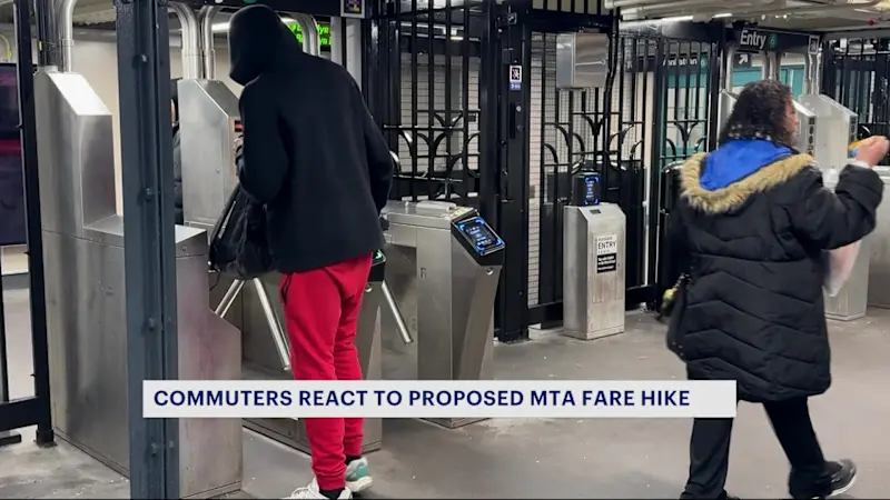 Story image: MTA proposes commuter fare increase for August 2025 