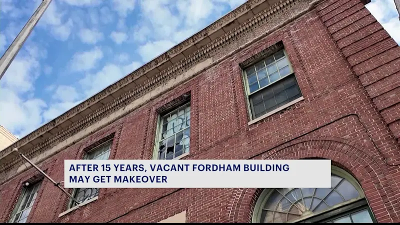 Story image: 15 years of decay: Vacant library in Fordham may see new life