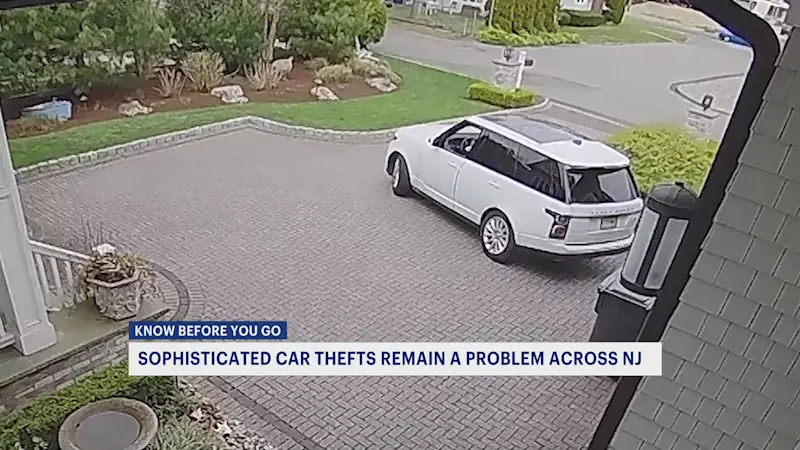 Story image: Know Before You Go: Thieves targeting key fobs and driveways in New Jersey