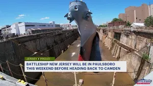 Jersey Proud: Battleship New Jersey comes to Paulsboro this weekend before heading back to Camden