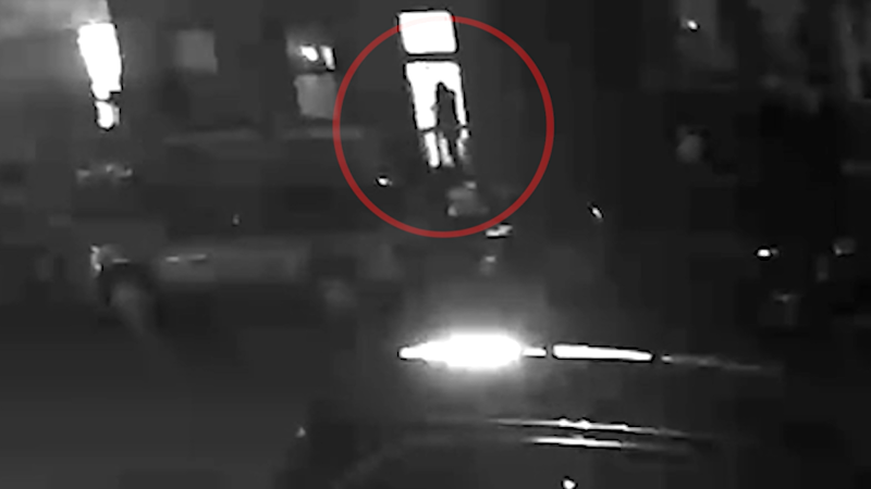 Story image: NEW VIDEO: Surveillance video shows moment gunman opens fire in Brownsville that left 2 dead, officer hurt