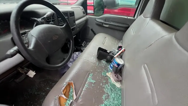 Story image: Exclusive: Newburgh business owner blames rogue vandal for unsolved car break-ins targeting auto shops