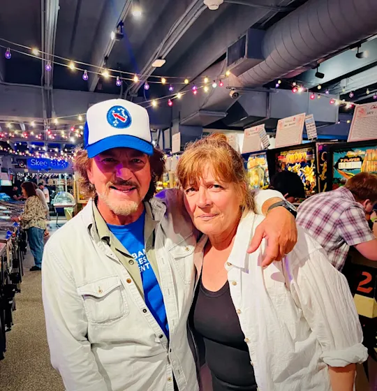 Eddie Vedder at Silverball