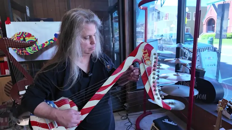 Story image: Made on Long Island: JMC Electric String Instrument Company in Patchogue