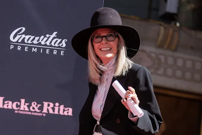 Story image: Reports: Diane Keaton, Oscar-winning star of ‘Annie Hall’ and ‘The Godfather,’ dies at 79