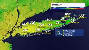STORM WATCH: Scattered strong storms overnight on Long Island