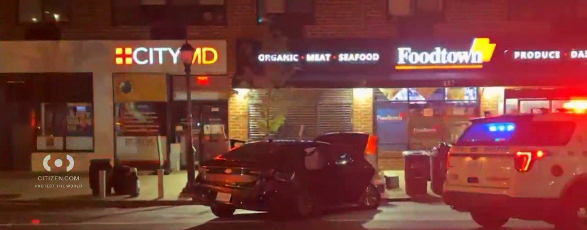 Car slams into building near Atlantic Avenue in Boerum Hill