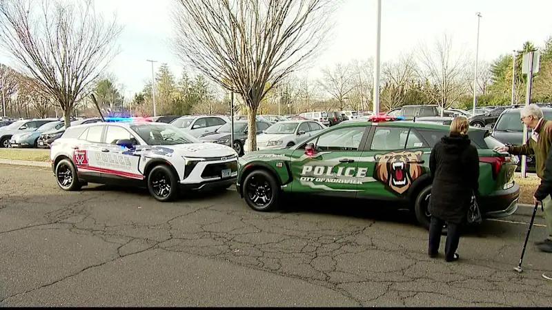 Story image: Norwalk police unveil first electric vehicles. Other departments are testing them, too