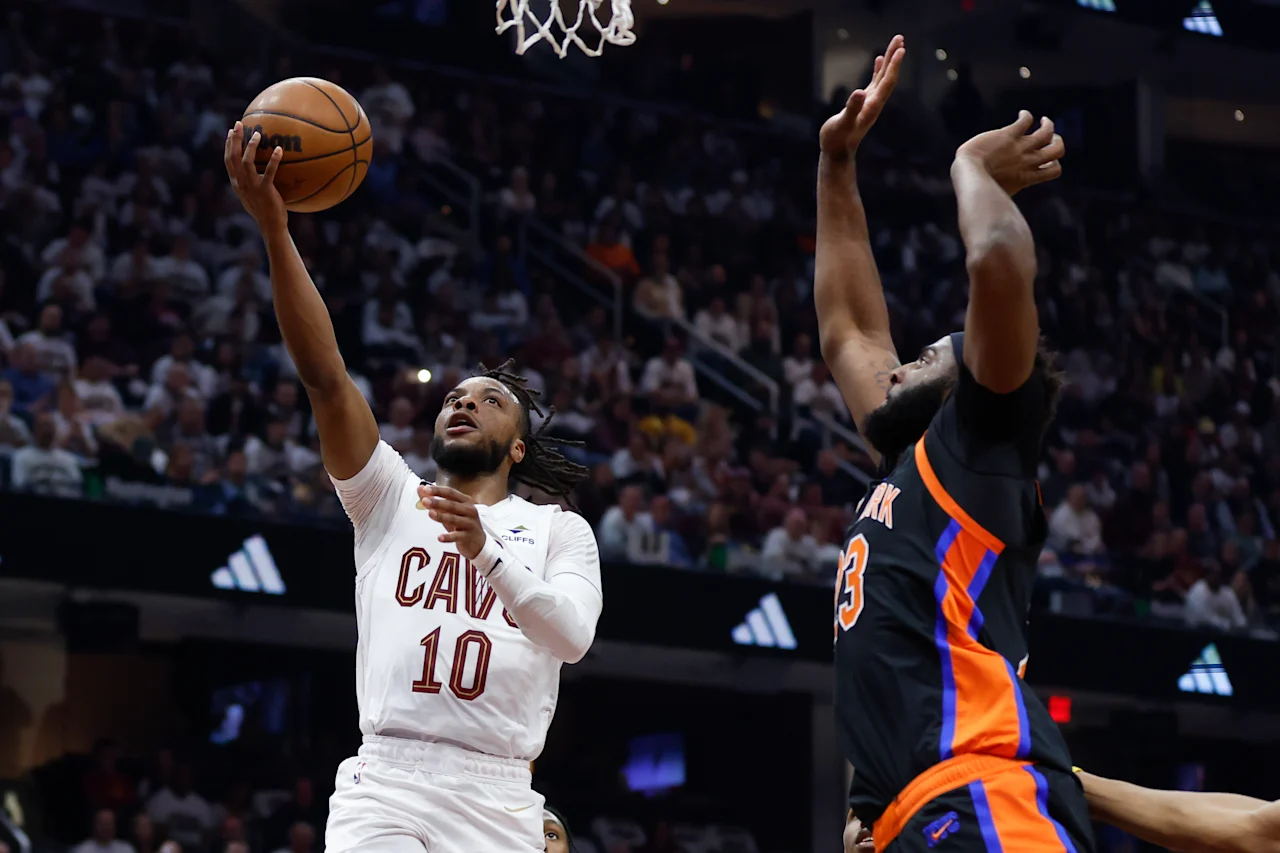 Knicks Cavaliers Basketball