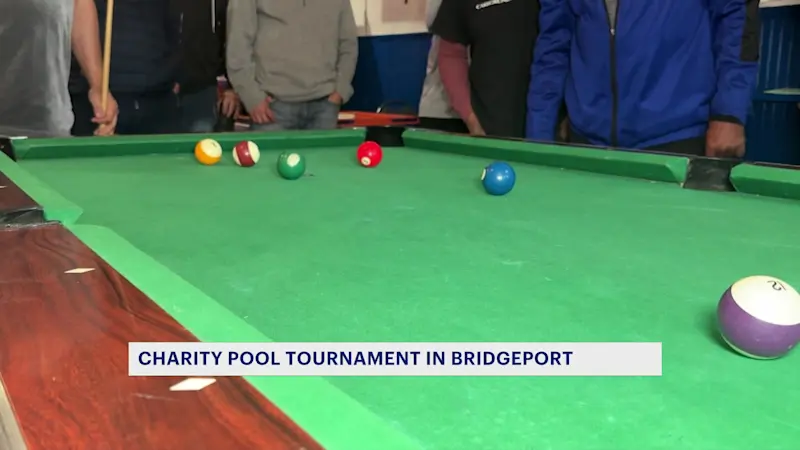 Story image: Softball league holds pool tournament to help become a nonprofit 