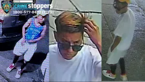 NYPD: 2 men wanted for assaulting, robbing 50-year-old man at Mott Haven subway station