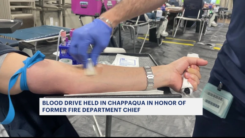 Story image: Blood drive held in honor of former Chappaqua Fire Department chief