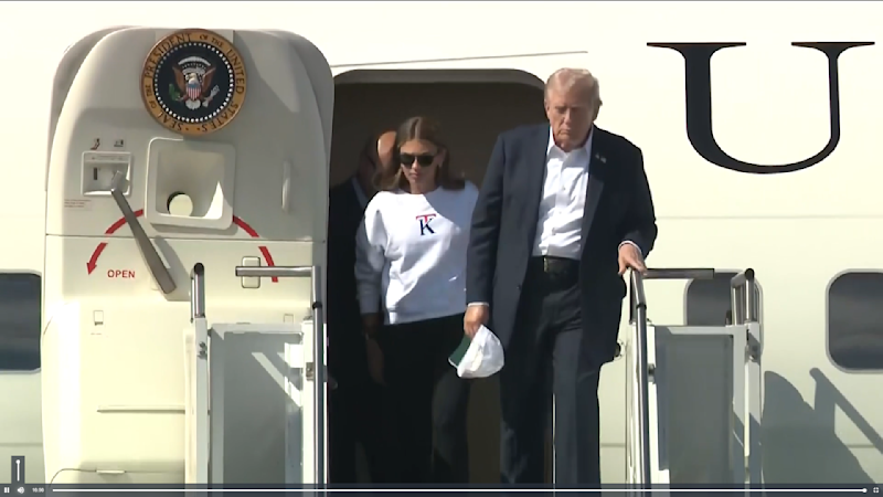 Story image: President Trump visits Long Island for Ryder Cup at Bethpage Black