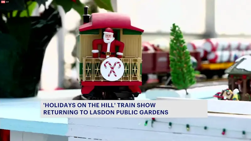 Story image: Holidays on the Hill train show returns to Lasdon Public Gardens in Somers