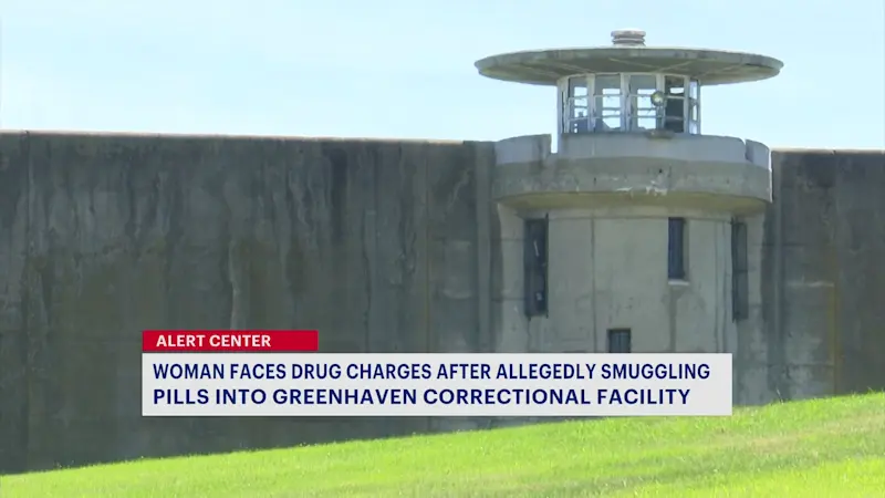 Story image: Woman charged for trying to smuggle pills, treated paper into Green Haven Correctional Facility