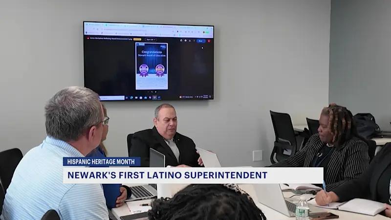 Story image: Newark native goes from student to superintendent of the largest city in NJ