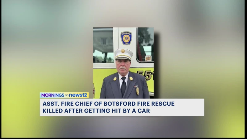 Story image: Assistant fire chief of Botsford Fire Rescue killed after being hit by car in Newtown