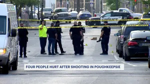 Police: 4 people hurt in Poughkeepsie shooting