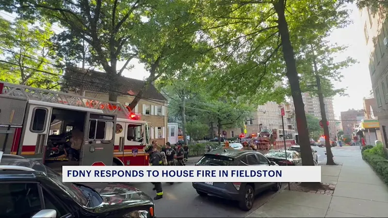 Story image: FDNY: House fire in Fieldston takes crew of 60 to extinguish