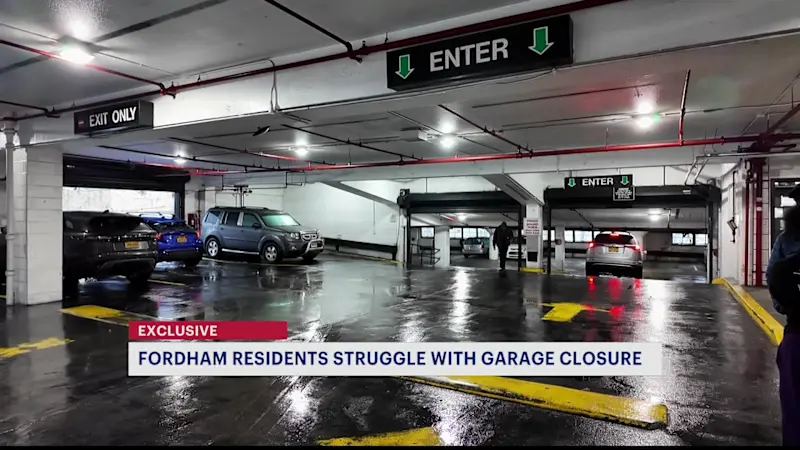 Story image: Fordham residents struggling after garage closure