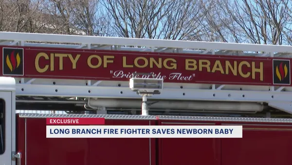 Long Branch firefighter saves life of 6-day-old baby in distress
