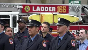FDNY honors those lost on 9/11 and from related illnesses at Brooklyn Wall of Remembrance