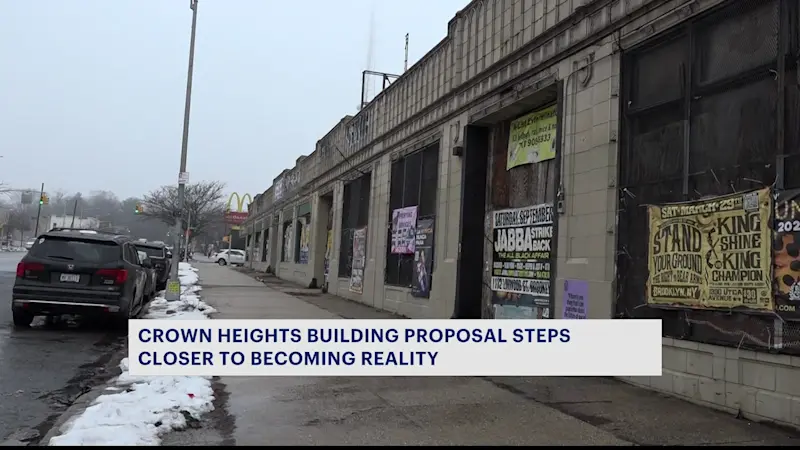 Story image: Crown Heights building proposal steps closer to becoming a reality