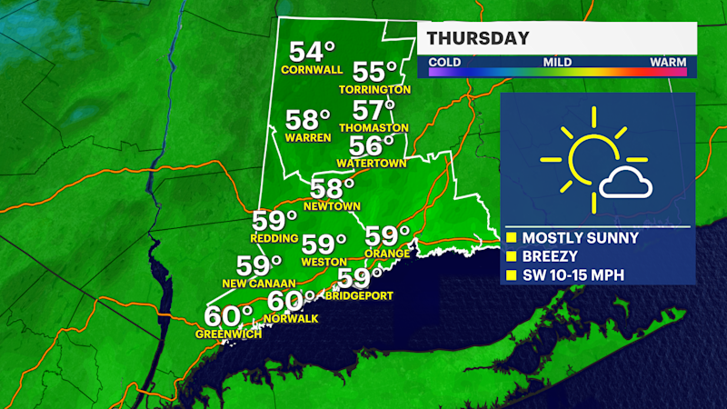 Story image: Breezy and cooler temperatures on the way as fall foliage starts to peak 