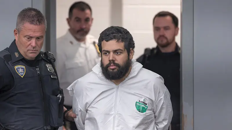 Story image: Man charged with stabbing his mother to death inside Brentwood home
