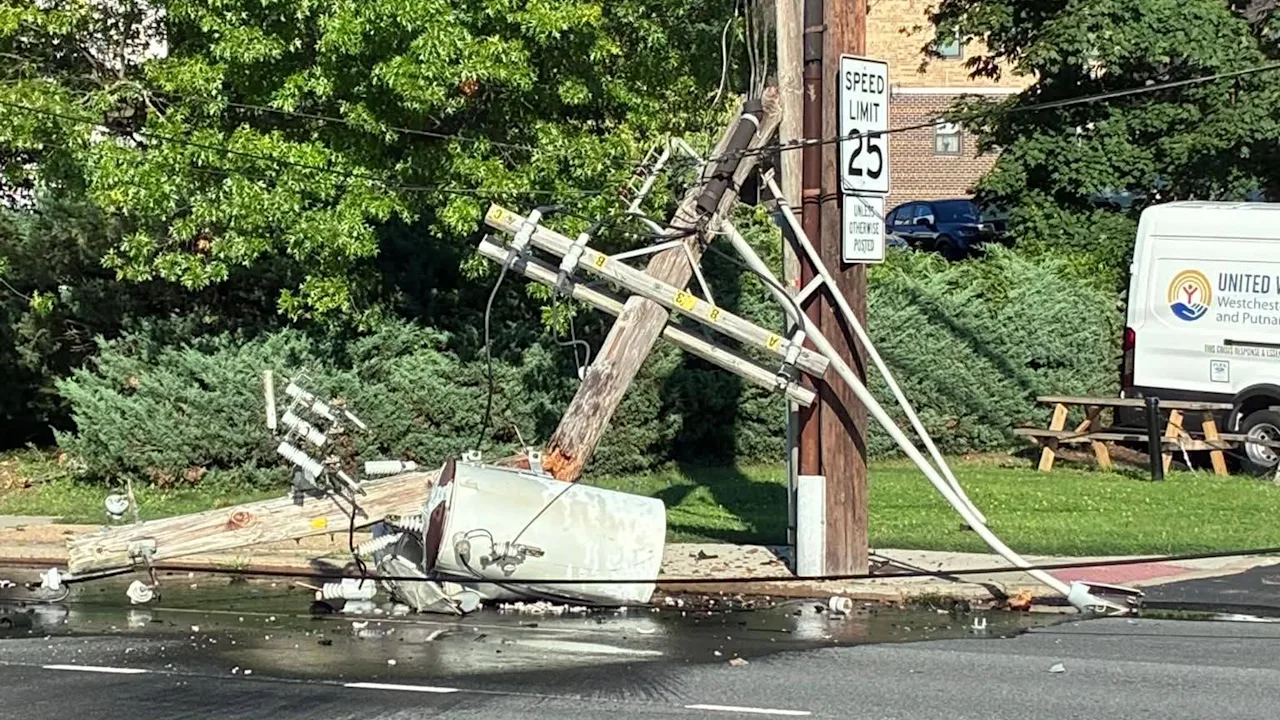 utilitypoledownwhiteplains