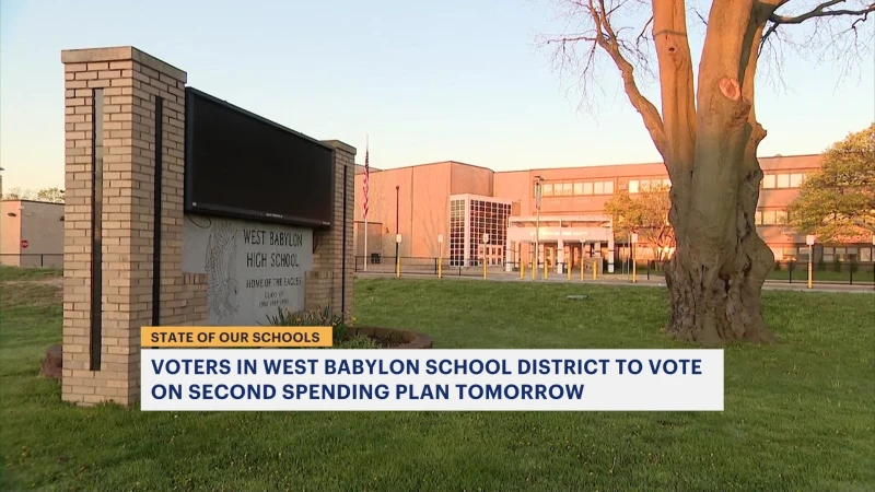 Story image: West Babylon school district to vote on second spending plan Tuesday 