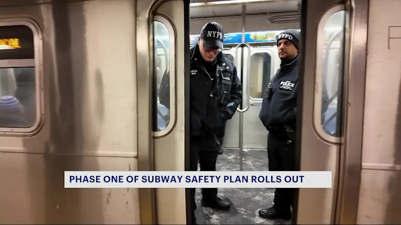 Story image: Phase 1 of Gov. Hochul's subway safety initiative begins at Metropolitan Subway Station 