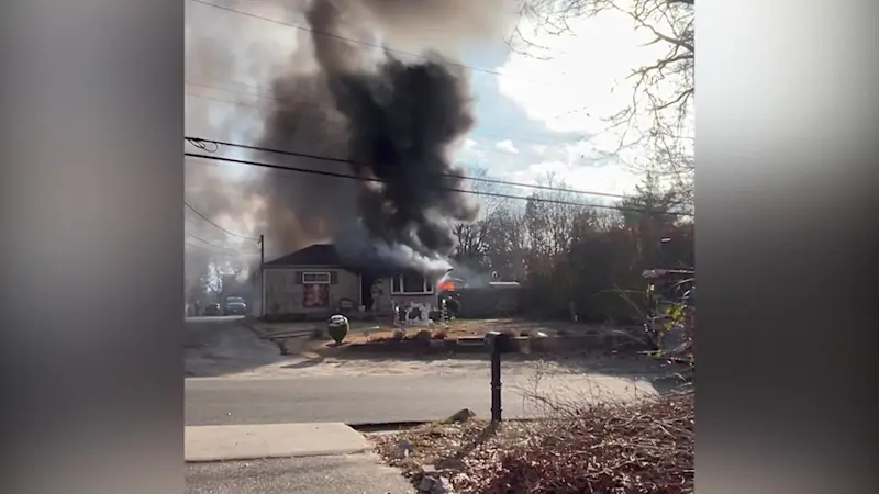 Story image: Fire leaves Medford family without a home and kills 2 dogs 
