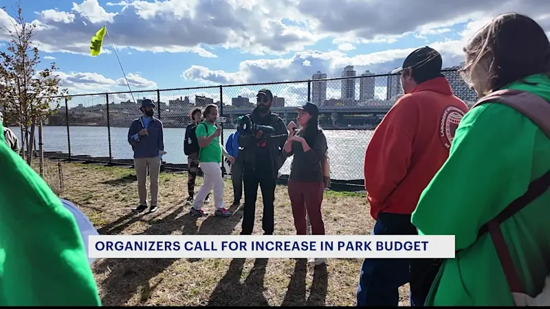 Story image: South Bronx climate advocates urge an increase in park budgets ahead of mayoral election